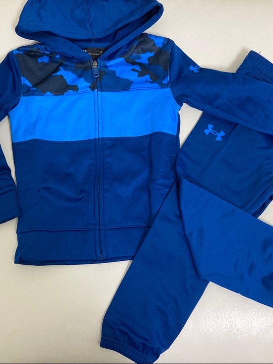 Under Armour Other - Under Armour blue camouflage pants set 2101